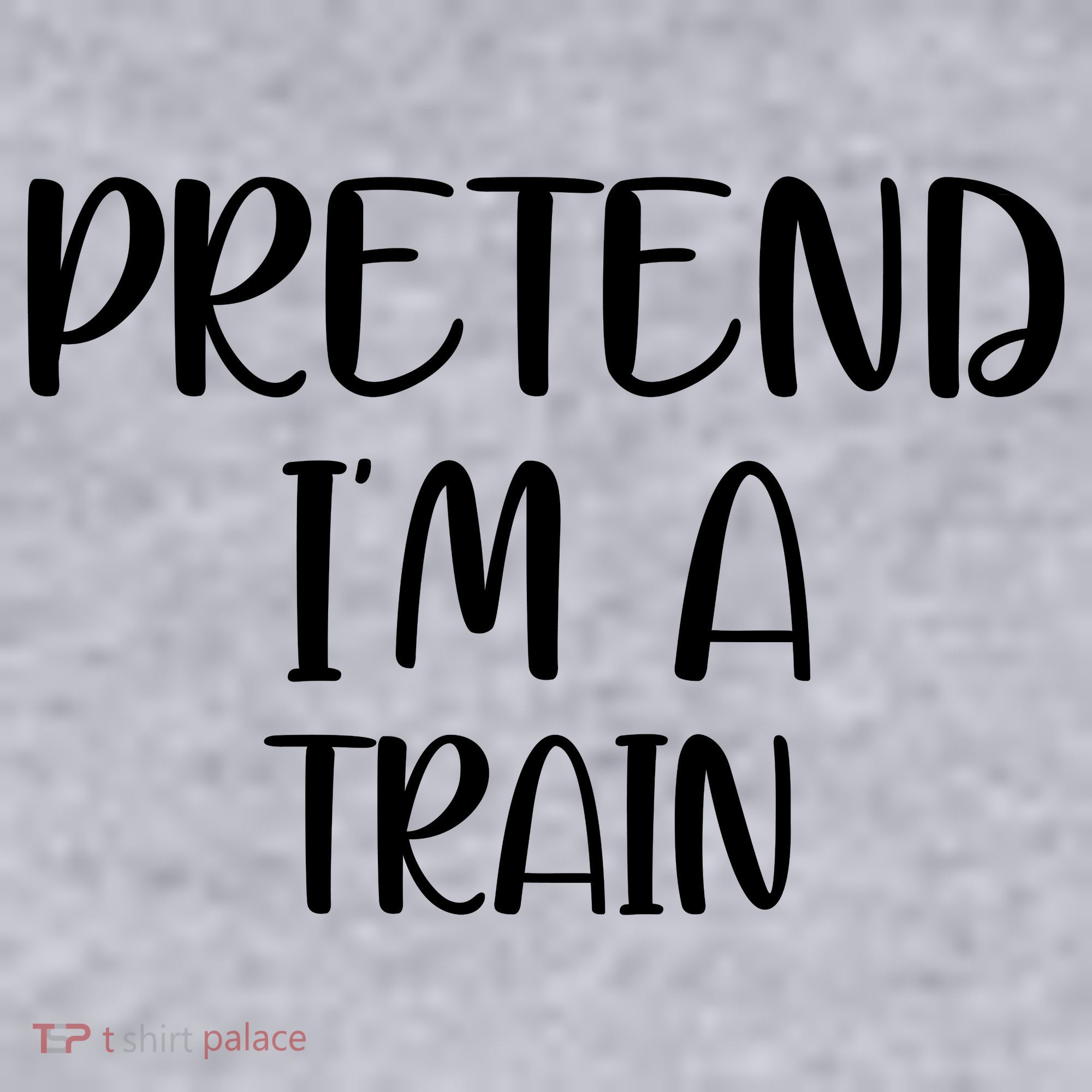 Pretend Im A Train Women's Racerback Cropped Tank