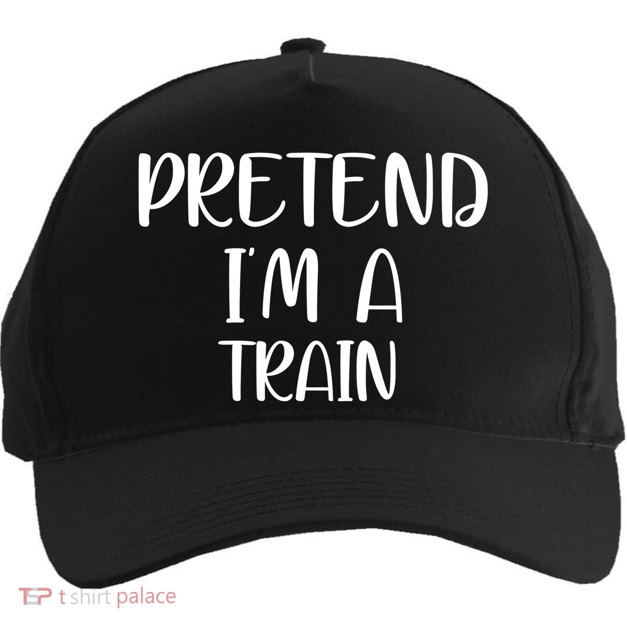 Pretend Im A Train Five-Panel Snapback Cap