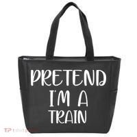 Pretend Im A Train Tote Bag thumb 0