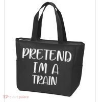 Pretend Im A Train Tote Bag thumb 3