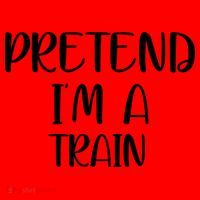 Pretend Im A Train Santa Hat thumb 1