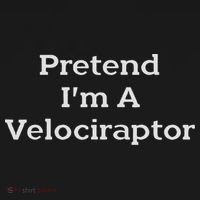 Pretend I'm A Velociraptor Costume Party Funny Halloween Kids Sweatshirt thumb 2