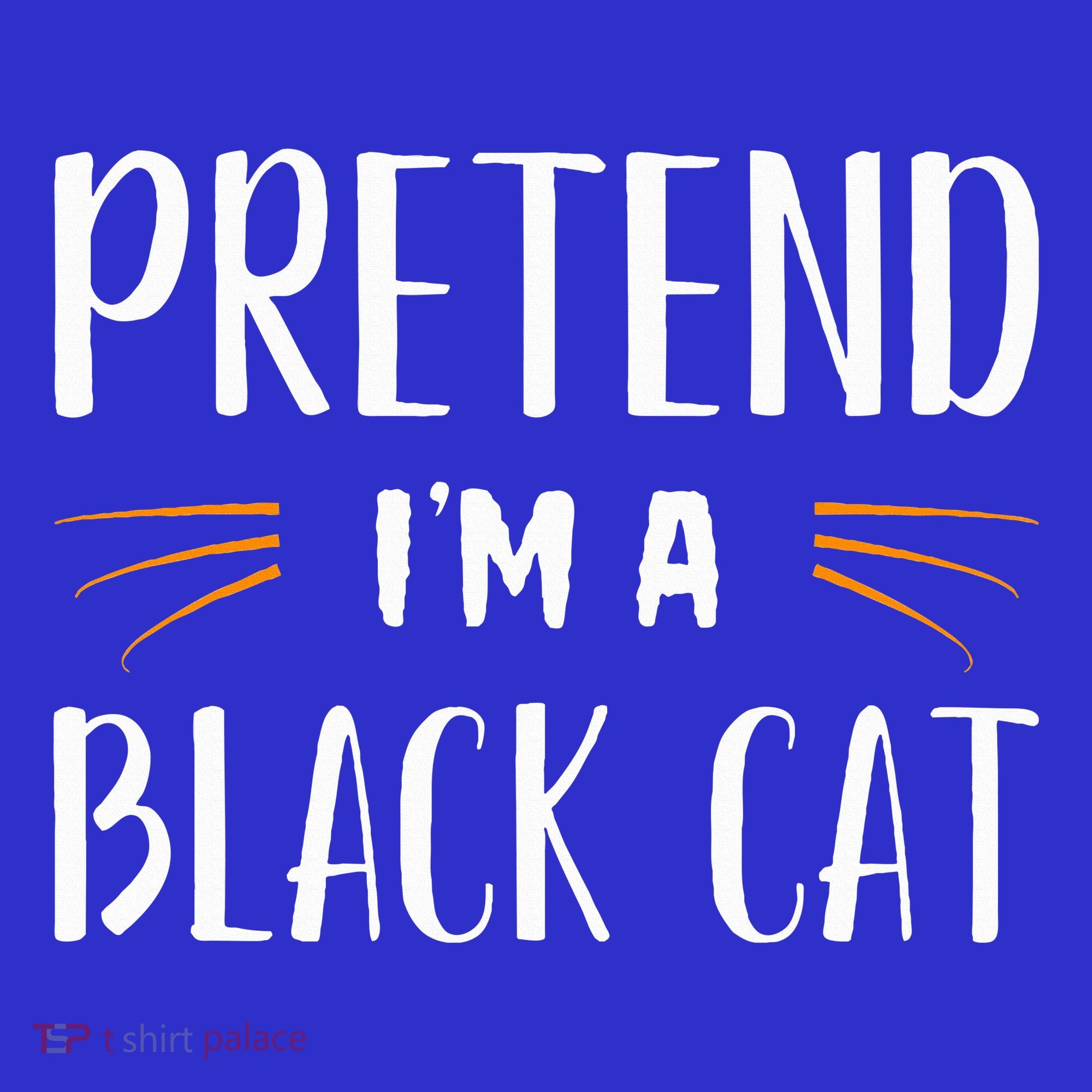 Pretend I'm A Black Cat Costume Party Funny Halloween Cat  Toddler Hoodie
