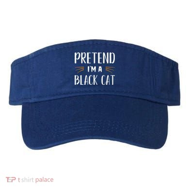 Pretend I'm A Black Cat Costume Party Funny Halloween Cat  Visor