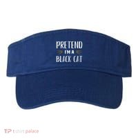 Pretend I'm A Black Cat Costume Party Funny Halloween Cat  Visor thumb 0