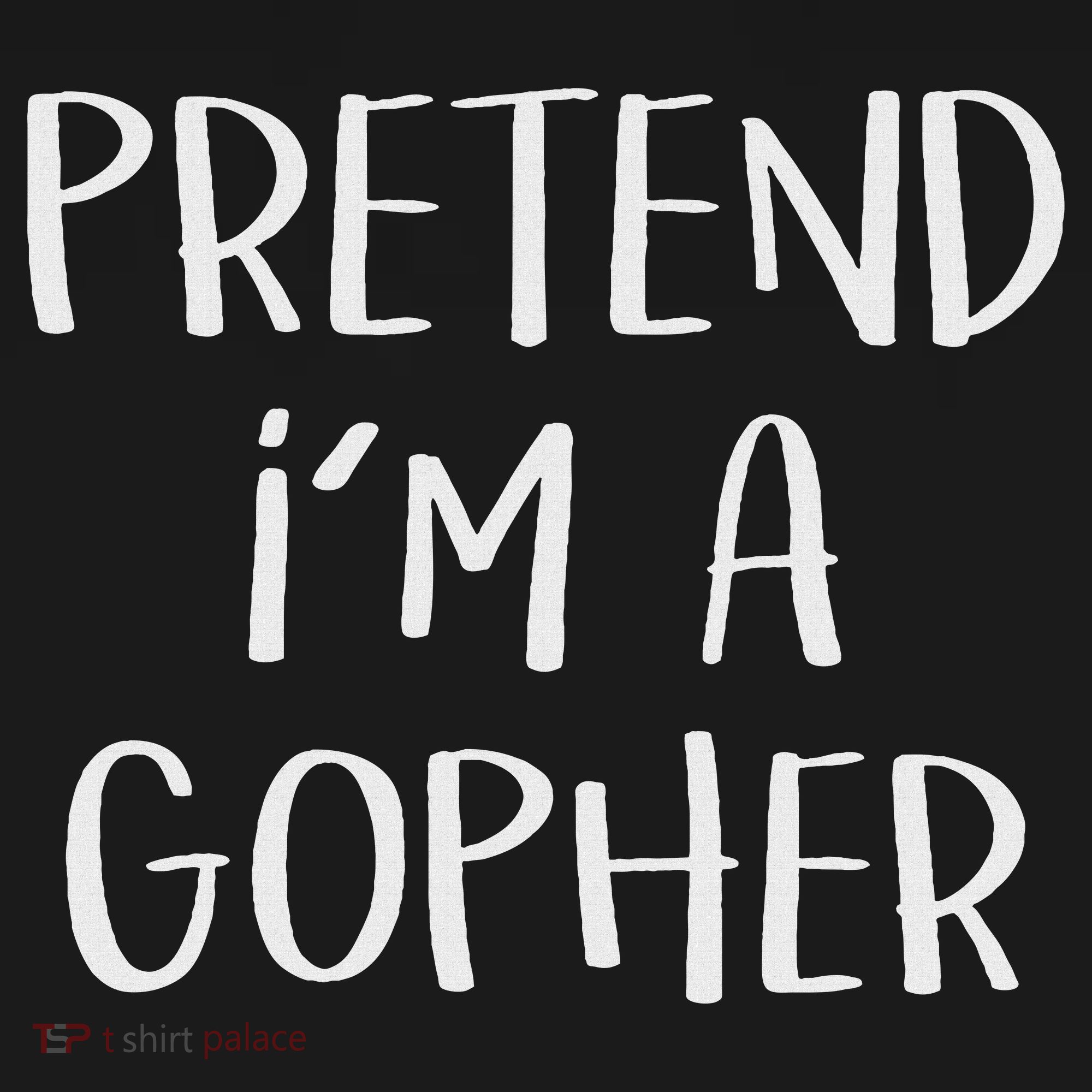 Pretend I'm A Gopher Costume Funny Halloween Party Women's Tank Top