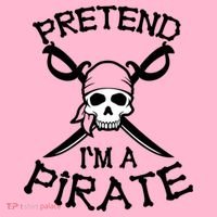 Pretend I'm A Pirate Funny Cartoon Halloween Hoodie thumb 2