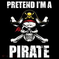 Pretend I'm A Pirate Women's Hoodie thumb 2