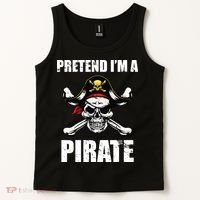 Pretend I'm A Pirate Tank Top thumb 2