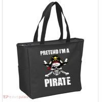 Pretend I'm A Pirate Tote Bag thumb 2
