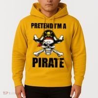 Pretend I'm A Pirate Hoodie thumb 2