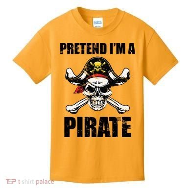 Pretend I'm A Pirate Kids T-Shirt