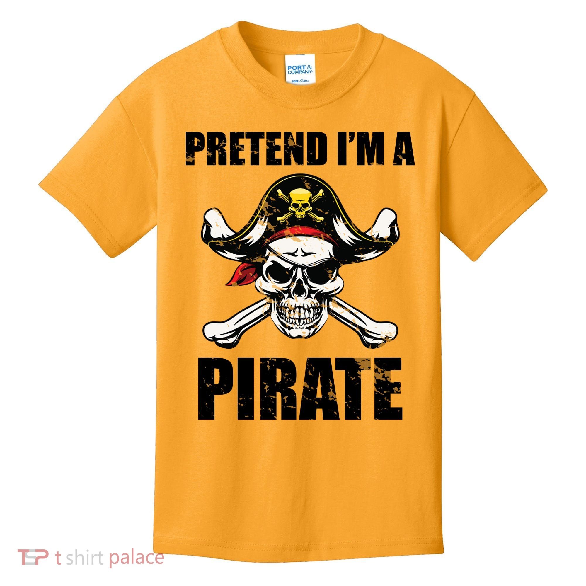 Pretend I'm A Pirate Kids T-Shirt