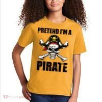 Pretend I'm A Pirate Kids T-Shirt thumb 2