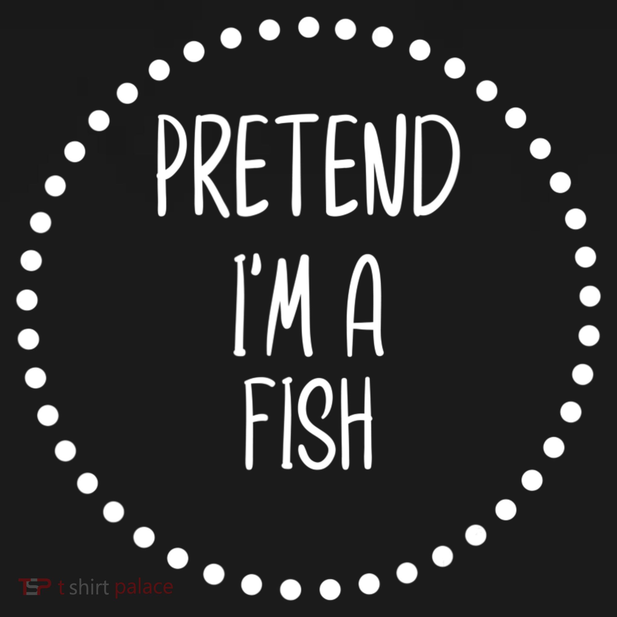 Pretend I'm A Fish Lazy Halloween Costume Women's Hoodie