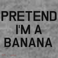Pretend I'm A Banana Funny Lazy Halloween Costume Toddler Hoodie thumb 2