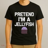 Pretend Im A Jellyfish Halloween Costumes T-Shirt thumb 3
