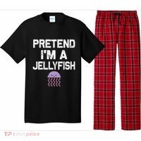 Pretend Im A Jellyfish Halloween Costumes Pajama Set thumb 0