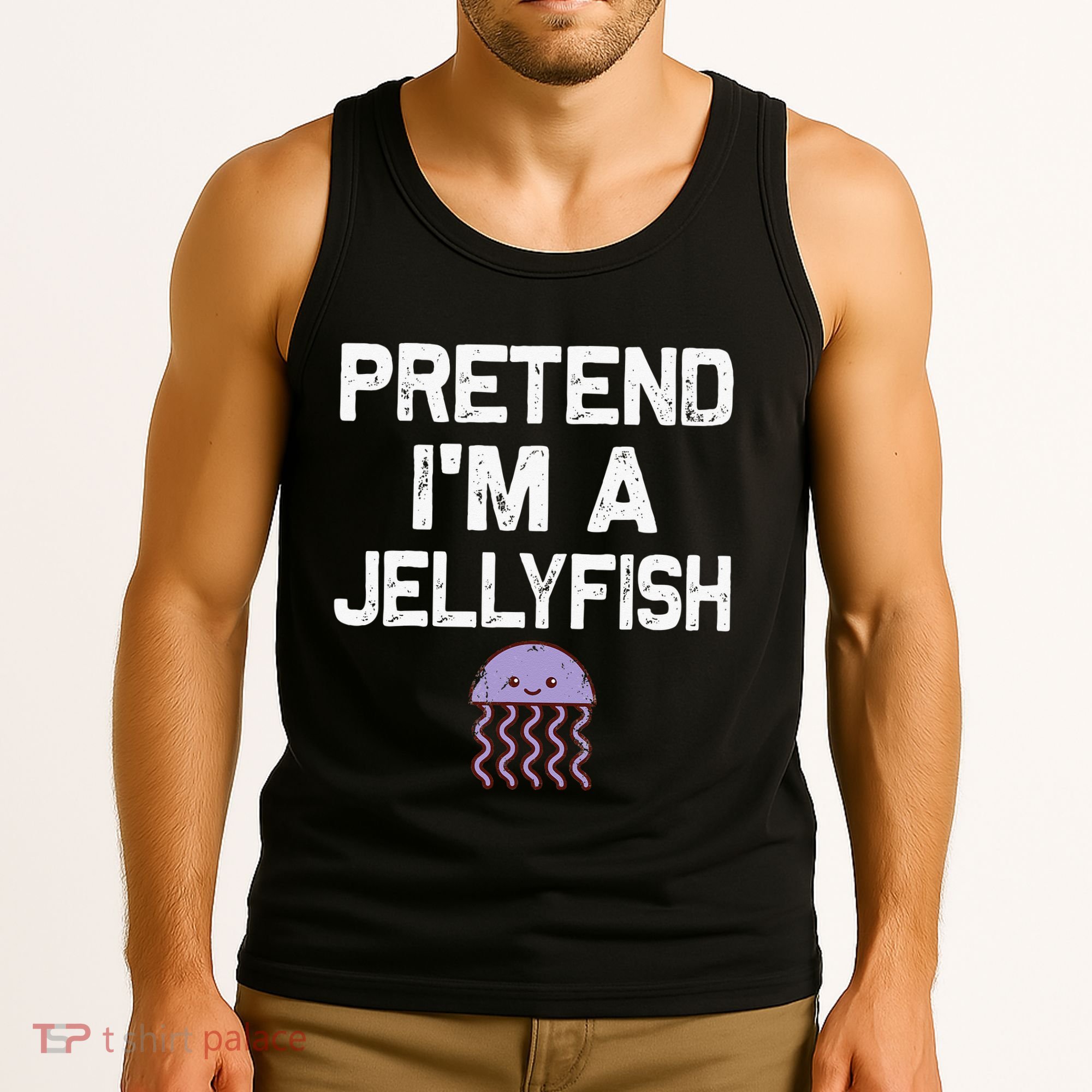 Pretend Im A Jellyfish Halloween Costumes Tank Top