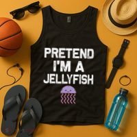 Pretend Im A Jellyfish Halloween Costumes Tank Top thumb 4