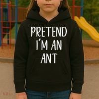 Pretend IM An Ant Costume Halloween Simple Funny Kids Hoodie thumb 3