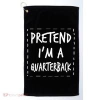 Pretend IM A Quarterback Halloween Costume Great Gift Golf Towel thumb 0