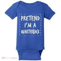 Pretend IM A Quarterback Halloween Costume Great Gift Baby Bodysuit thumb 0
