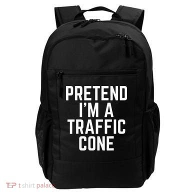 Pretend Im A Traffic Cone Backpack