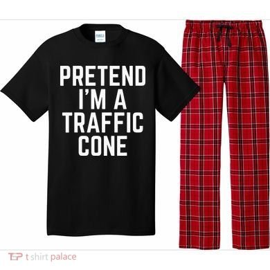 Pretend Im A Traffic Cone Pajama Set