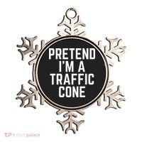 Pretend Im A Traffic Cone Ornament thumb 0
