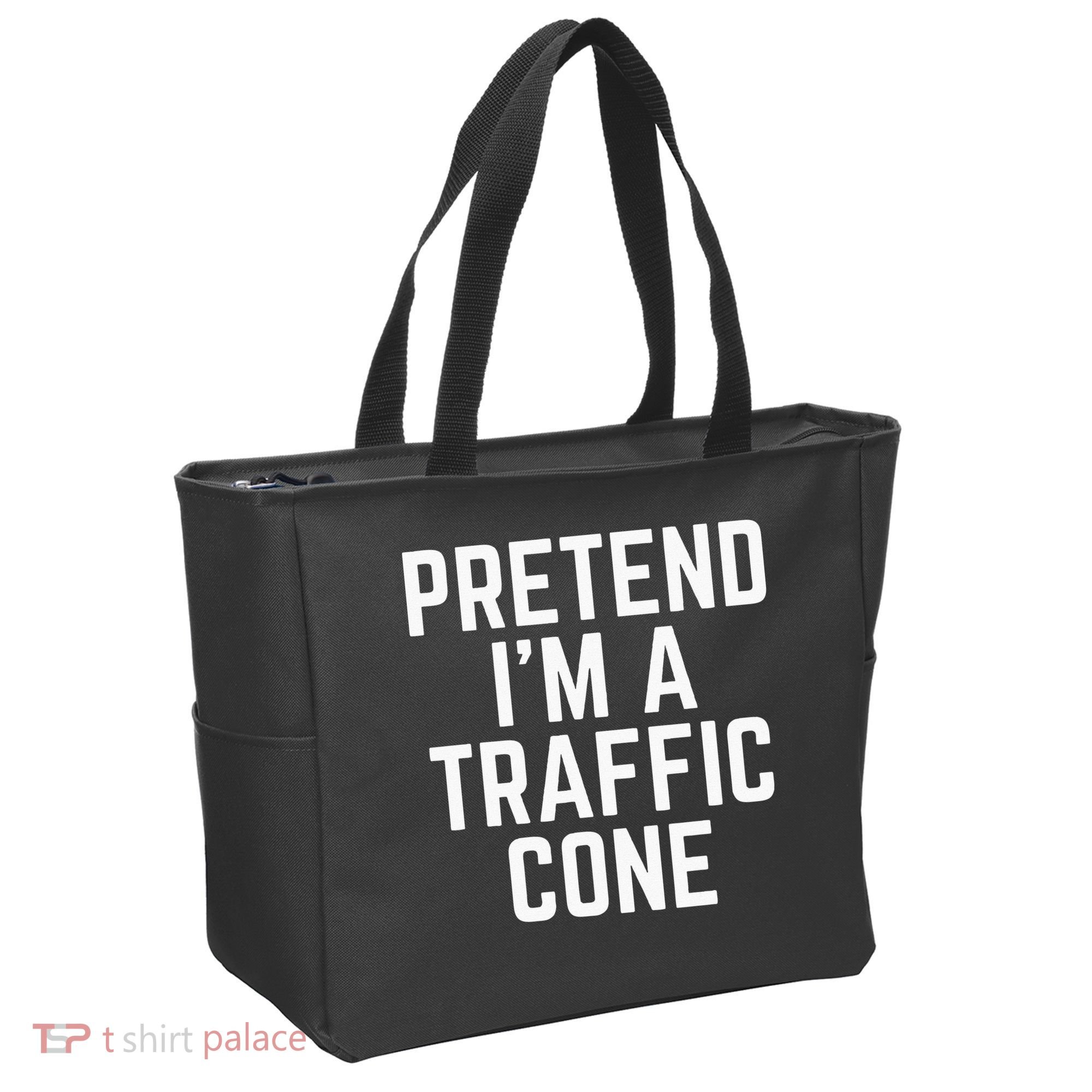 Pretend Im A Traffic Cone Tote Bag