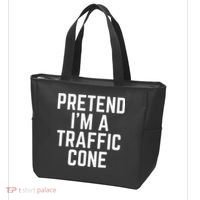 Pretend Im A Traffic Cone Tote Bag thumb 3