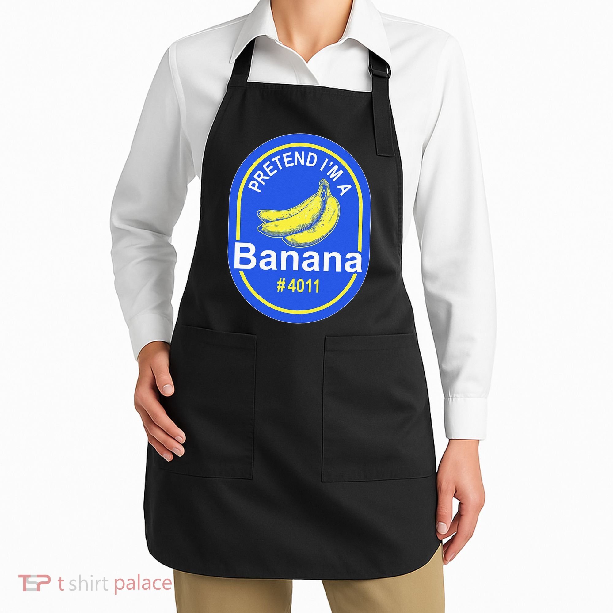 Pretend Im A Banana Lazy Halloween Last Minute Costume Apron