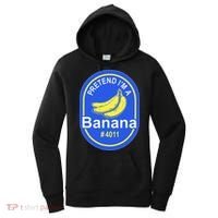 Pretend Im A Banana Lazy Halloween Last Minute Costume Women's Hoodie thumb 0