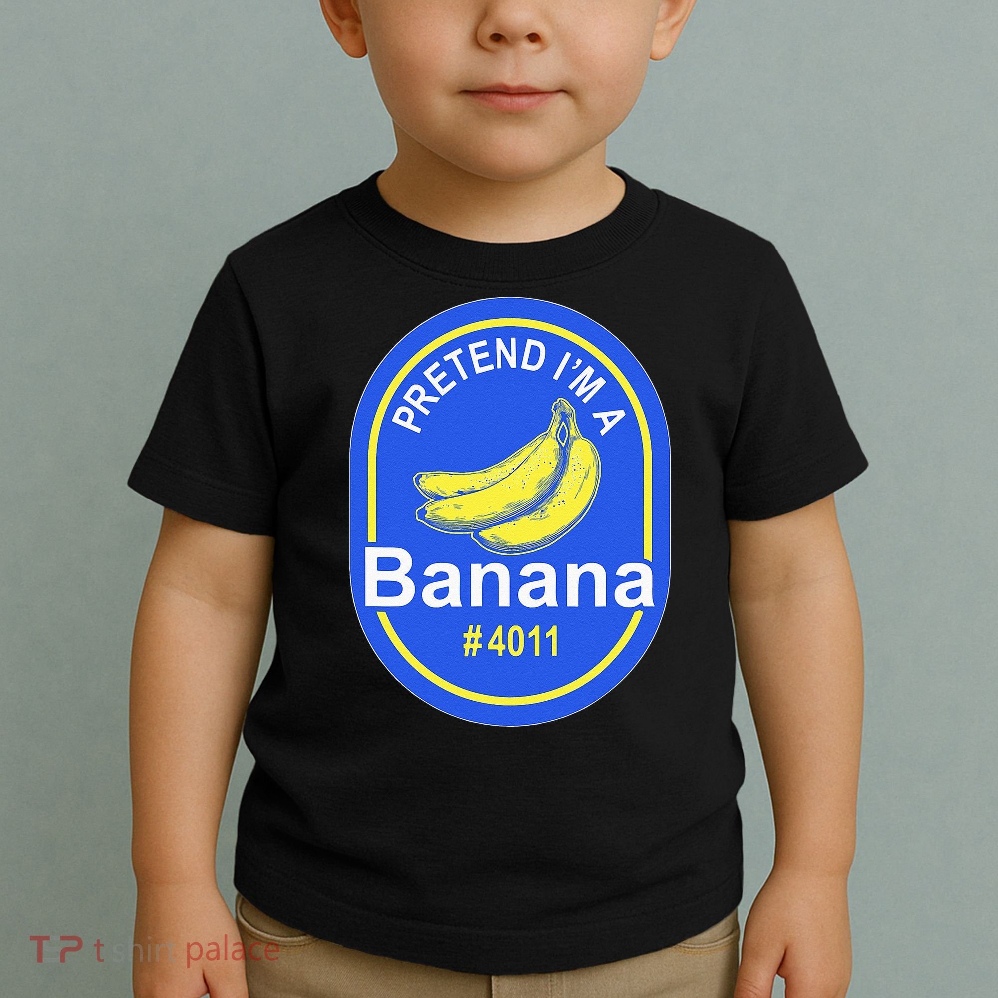 Pretend Im A Banana Lazy Halloween Last Minute Costume Toddler T-Shirt