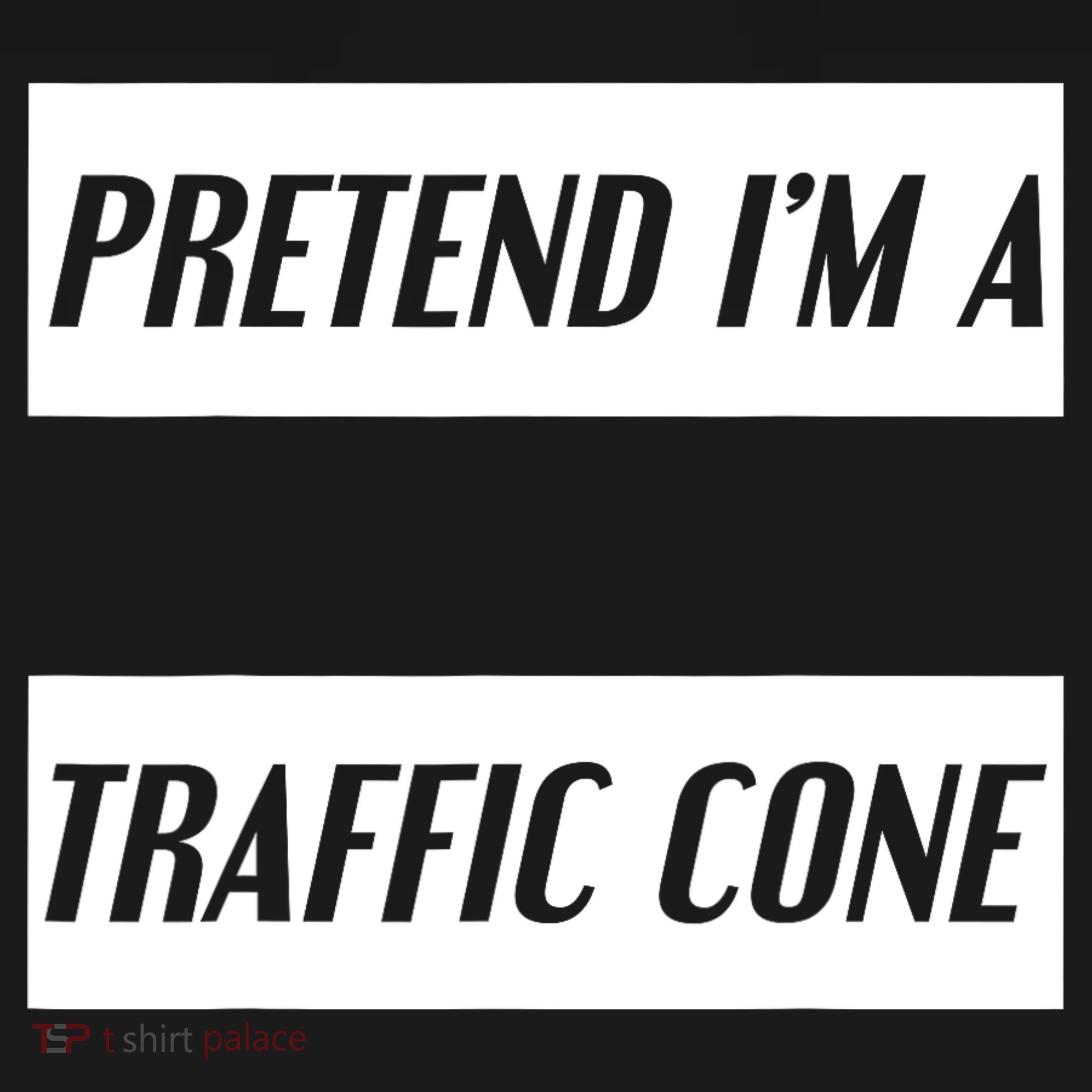 Pretend Im A Traffic Cone Costume Easy Halloween Costume Kids Sweatshirt
