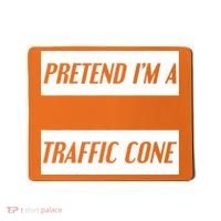 Pretend Im A Traffic Cone Costume Easy Halloween Costume Mousepad thumb 0
