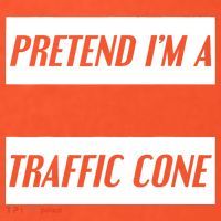 Pretend Im A Traffic Cone Costume Easy Halloween Costume Mousepad thumb 1