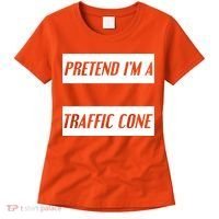 Pretend Im A Traffic Cone Costume Easy Halloween Costume Women's T-Shirt thumb 0