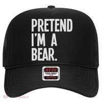 Pretend I'm A Bear Funny Halloween Party Costume Hat thumb 0