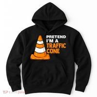 Pretend Im A Traffic Cone Costume Hoodie thumb 0