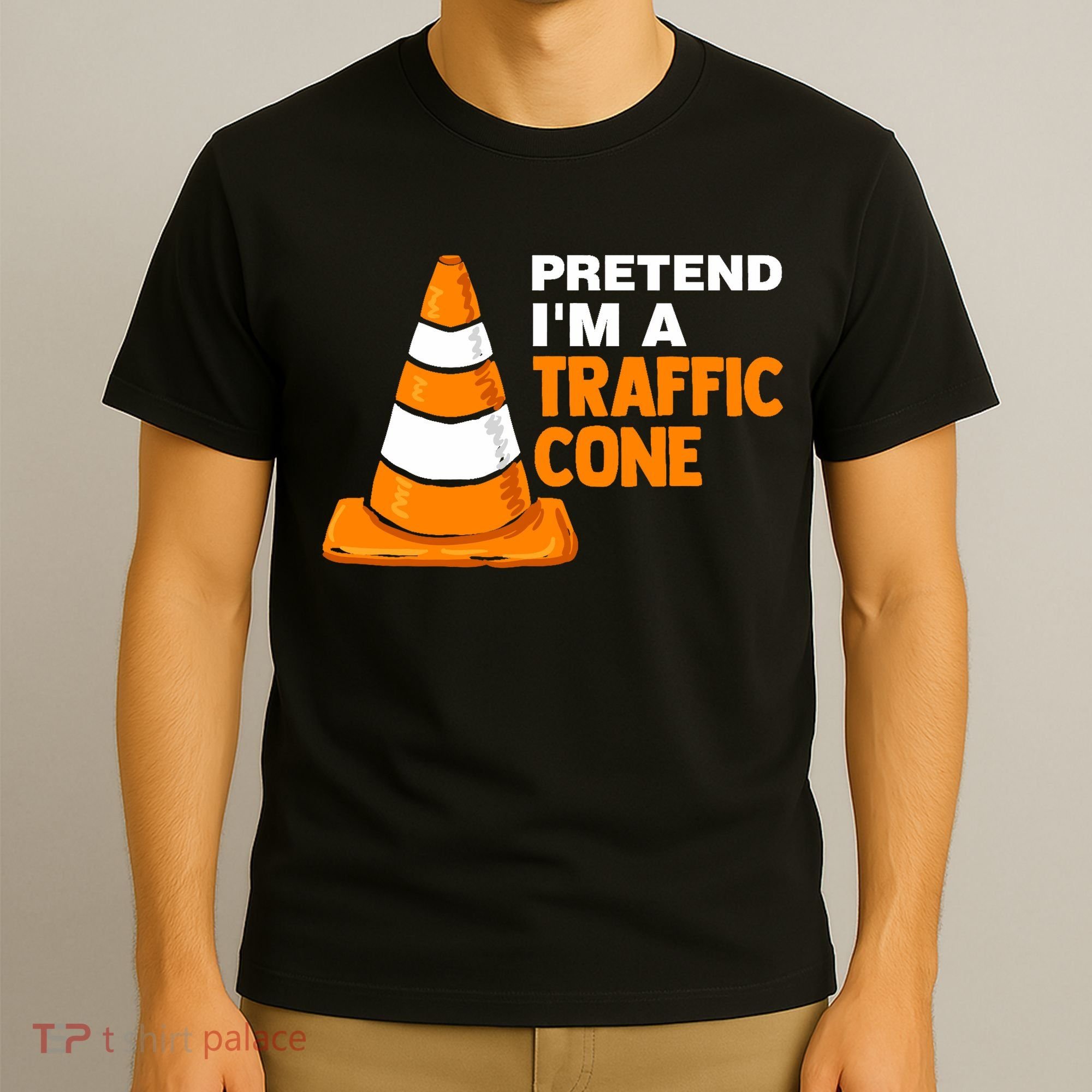 Pretend Im A Traffic Cone Costume T-Shirt
