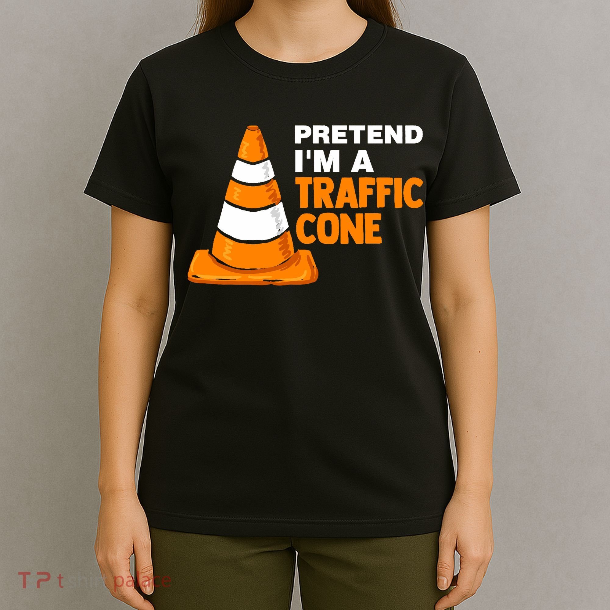 Pretend Im A Traffic Cone Costume T-Shirt