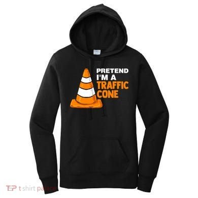 Pretend Im A Traffic Cone Costume Women's Hoodie
