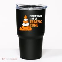 Pretend Im A Traffic Cone Costume Tumbler thumb 0