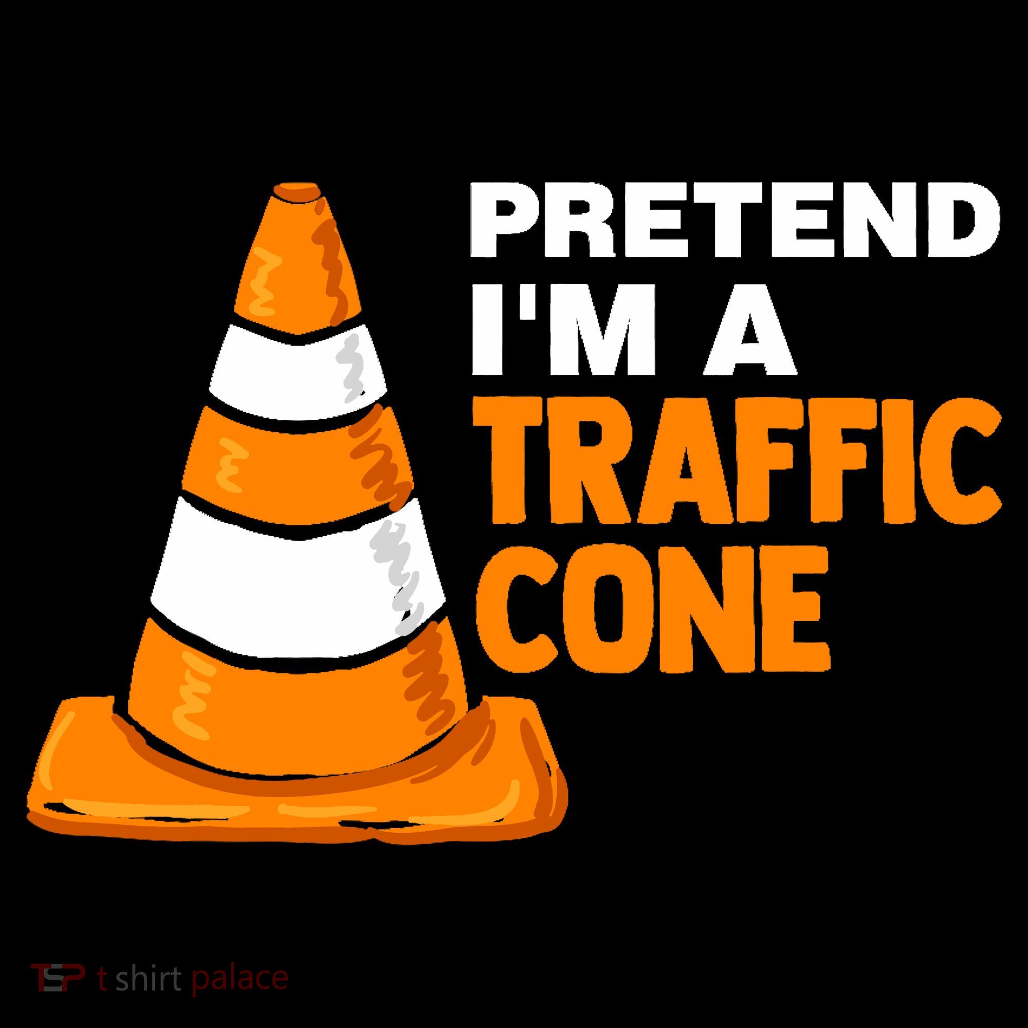 Pretend Im A Traffic Cone Costume Mousepad