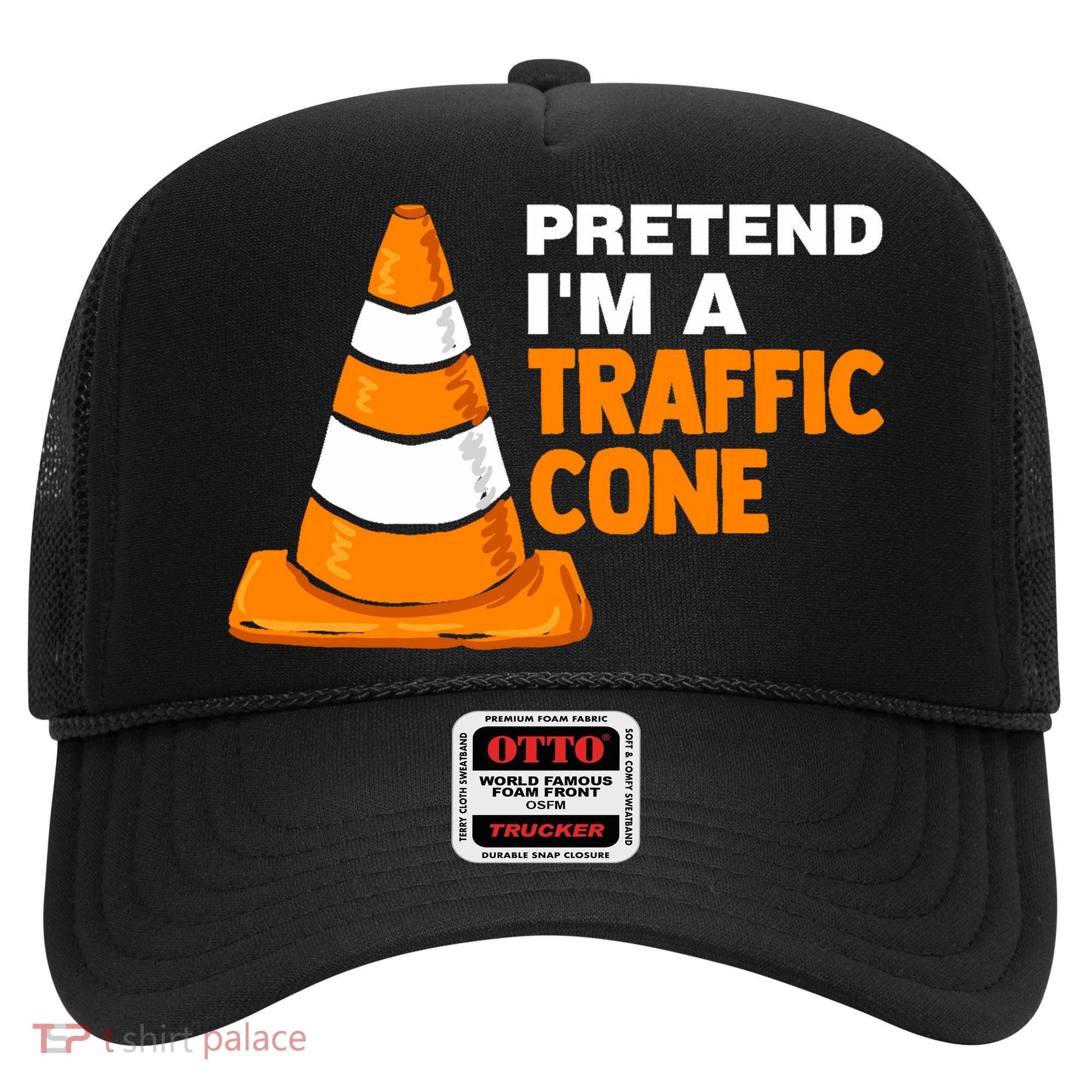 Pretend Im A Traffic Cone Costume Hat