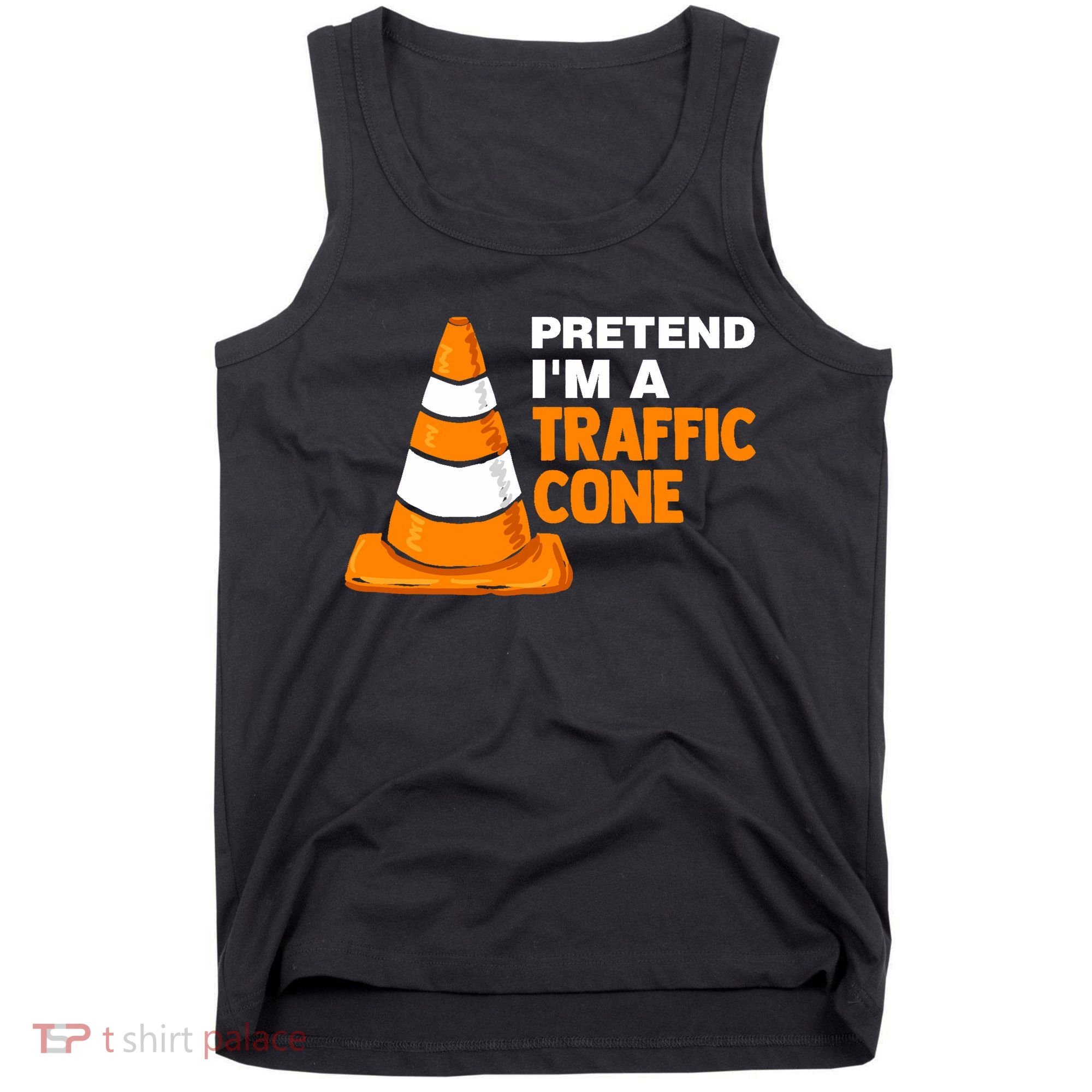 Pretend Im A Traffic Cone Costume Tank Top