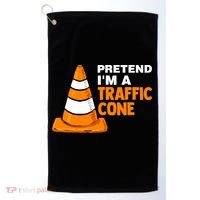 Pretend Im A Traffic Cone Costume Golf Towel thumb 0