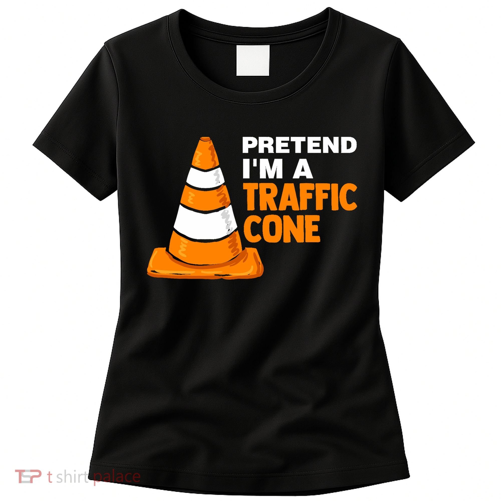 Pretend Im A Traffic Cone Costume Women's T-Shirt